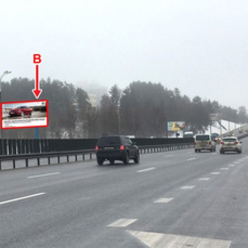 Сторона В - МКАД, км 01+000, микрорайон Уручье