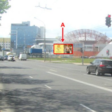 Сторона А - Минск, ул. Пономаренко - ул. Тимошенко (со стороны дет.инф.больницы)