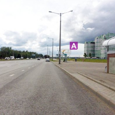 Сторона А - Минск, ул. Притыцкого (на участке между ул.Неманской и ул. Каменногорской) первый