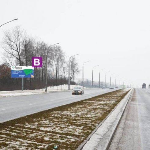 Сторона В - Минск, ул. Тимирязева (по центру м у ул. Радужной и ул. Нарочанской со стороны ж д)