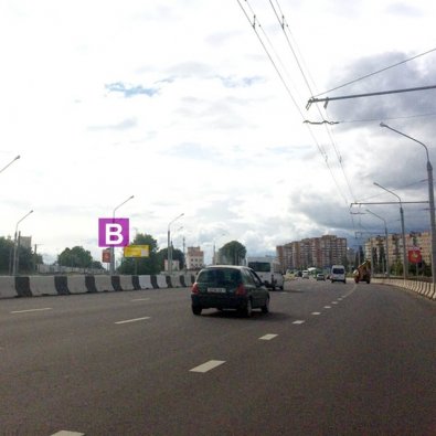 Сторона В - Минск, ул. Тимирязева - съезд к пр. Пушкина