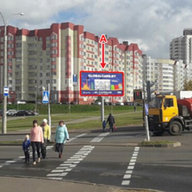 Сторона А - Минск, ул. Чечота - ул. Каролинская