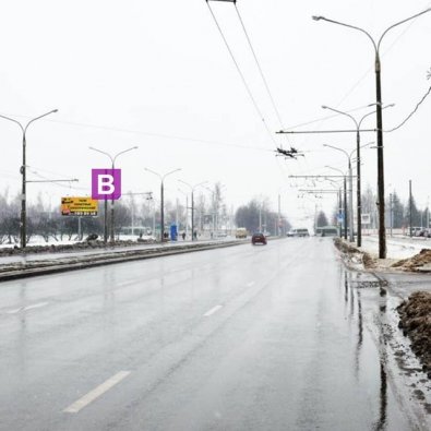 Сторона В - Минск, ул. Я Брыля (через дорогу от д. №30)