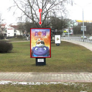 В - Минск, ул. Богдановича - пр. Победителей