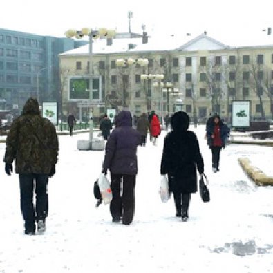 В - Минск, ул. В.Хоружей (между домами №2 и №4)(лево второй)