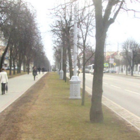 В - Минск, ул. Захарова - ул. Румянцева