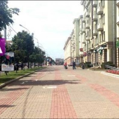 А - Минск, пр. Независимости, 43 (середина дома)