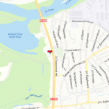 objezdnaja_doroga_chenkovskij_proezd_gomel_karta