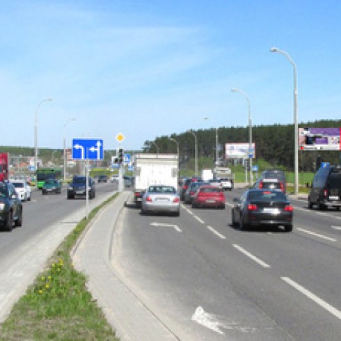 Сторона А2 - Минск, Долгиновский тракт (напротив ТЦ ALL)