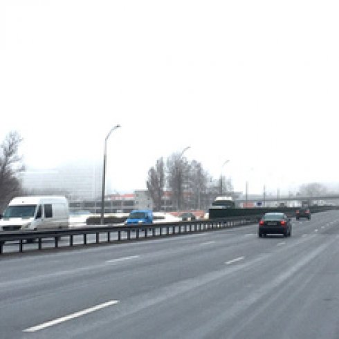 Сторона А - МКАД, км 01+000, микрорайон Уручье