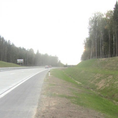 Сторона А - МКАД-2, М-14, вторая кольцевая автомобильная дорога 19+300