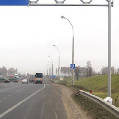 Сторона А - МКАД, км 10+090, съезд на Партизанский пр.