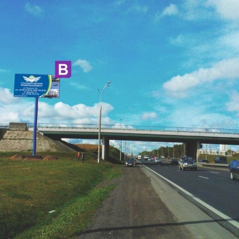 Сторона В - МКАД, км 16+150 (лево)