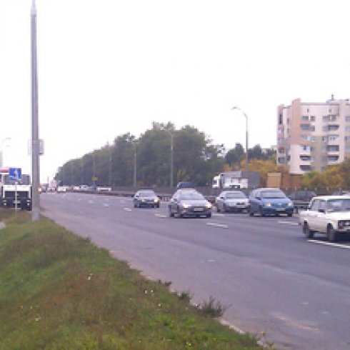 Сторона В - МКАД, км 23+400 (лево)