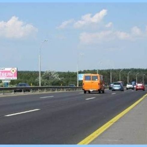 Сторона В - МКАД, км 40+700, р-н пр. Победителей, Минское море