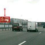 Сторона В - МКАД, км 52+200 внутренняя сторона