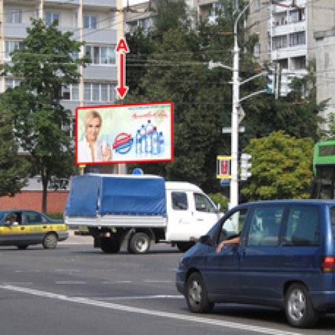 Сторона А - Минск, Одоевского ул., на пересечении с ул. Бельского