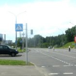 Сторона А - Минск, Одоевского ул., на пересечении с ул. Кириенко