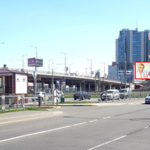 Сторона В - Минск, пер. 1-й Загородный - съезд с ул. Кальварийской