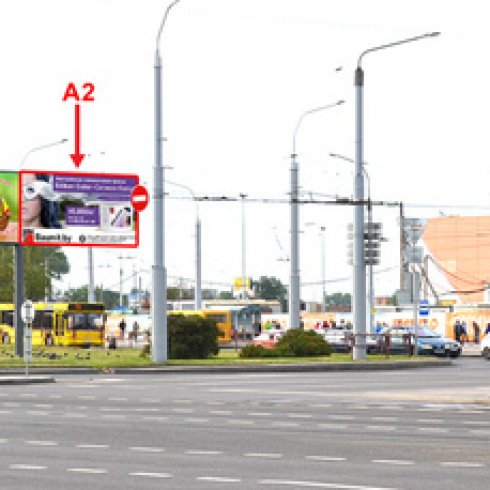 Сторона А2 - Минск, пр. Партизанский - ул. Машиностроителей