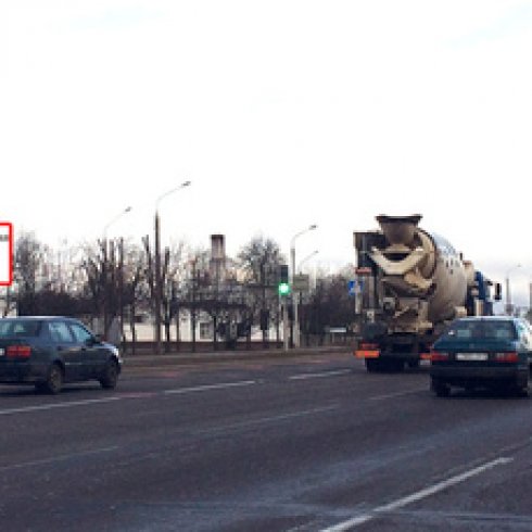 Сторона А - Минск, пр. Жукова (в р-не здания по ул. Шатько)