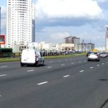 Сторона В - Минск, Притыцкого ул., на участке между ул. Неманская и Каменногорская