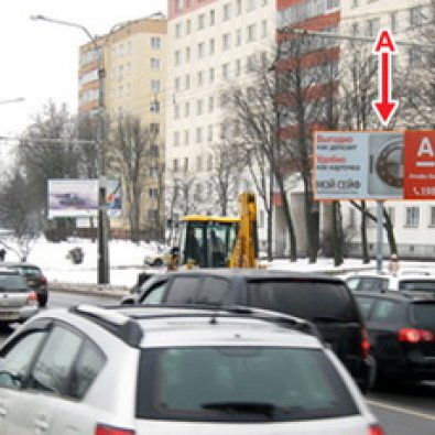 Сторона А - Минск, Пушкина пр-т в районе д. 3