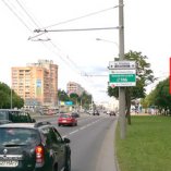 Сторона А - Минск, Пушкина пр-т в районе д. 64