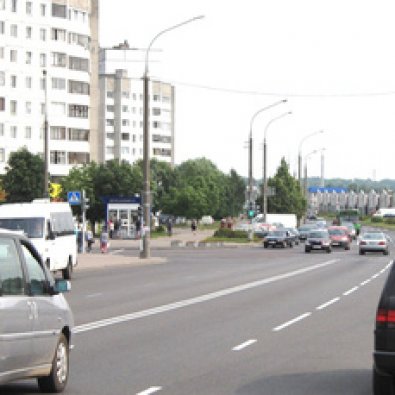 Сторона В - Минск, Рафиева ул., на пересечении с ул. Слободской