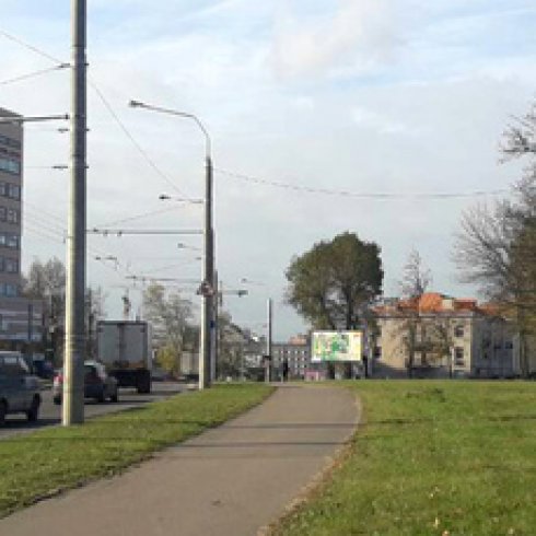 Сторона А - Минск, ул. Аранская - ул. Ленина (возле ЖД)