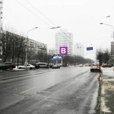 Сторона В - Минск, ул. В. Хоружей, 18 1 - ул. Богдановича