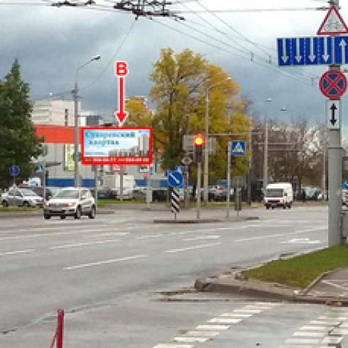 Сторона В - Минск, ул. Ванеева - 2-й Велосипедный переулок