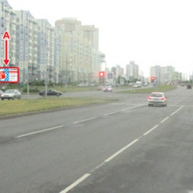 Сторона А - Минск, ул. Колесникова, 36 - ул. Жиновича