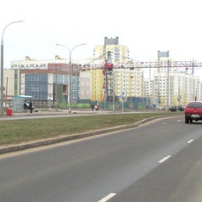 Сторона В - Минск, ул. Колесникова (через дорогу от д.№20)