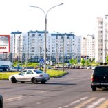 Сторона В - Минск, ул. Жиновича - ул. Гаруна (через дорогу от д. №1)