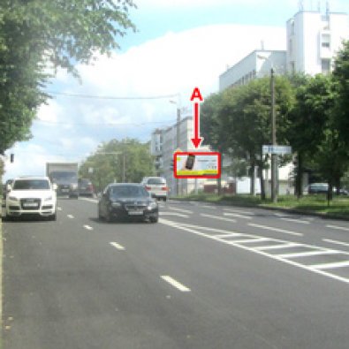 Сторона А - Минск, ул. Либкнехта - ул. Лермонтова