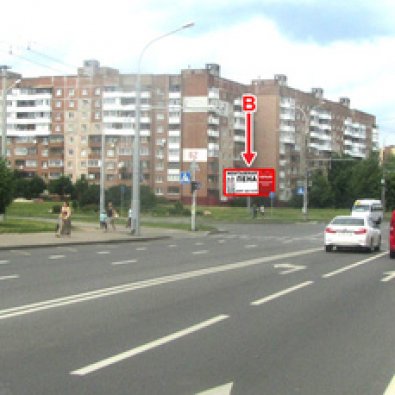 Сторона В - Минск, ул. Лобанка, 62 - ул. Мазурова