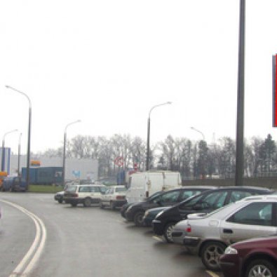 Сторона А - Минск, ул. Наполеона Орды (через дорогу от д. №129)