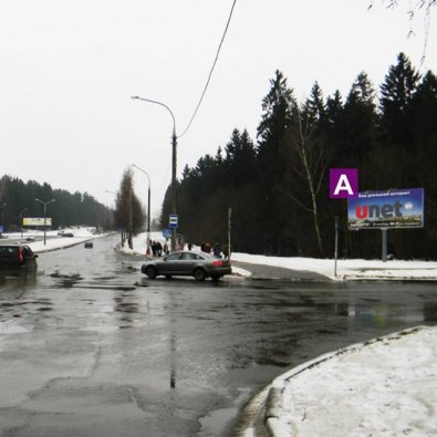 Сторона А - Минск, ул. Никифорова - ул. Стариновская (напротив дома № 51)