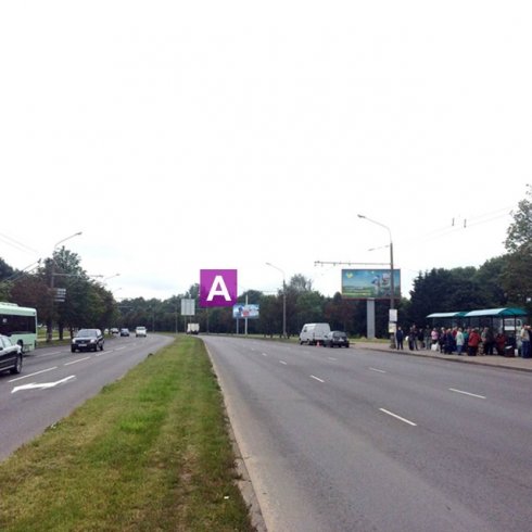 Сторона А - Минск, ул. Орловская - пл. Бангалор
